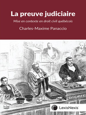 cover image of La preuve judiciaire : Mise en contexte en droit civil québécois